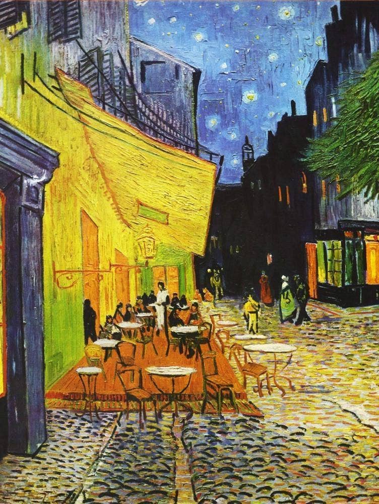 "Cafe Terrace at Night"1000 Piece Jigsaw Puzzles Impuzzle 