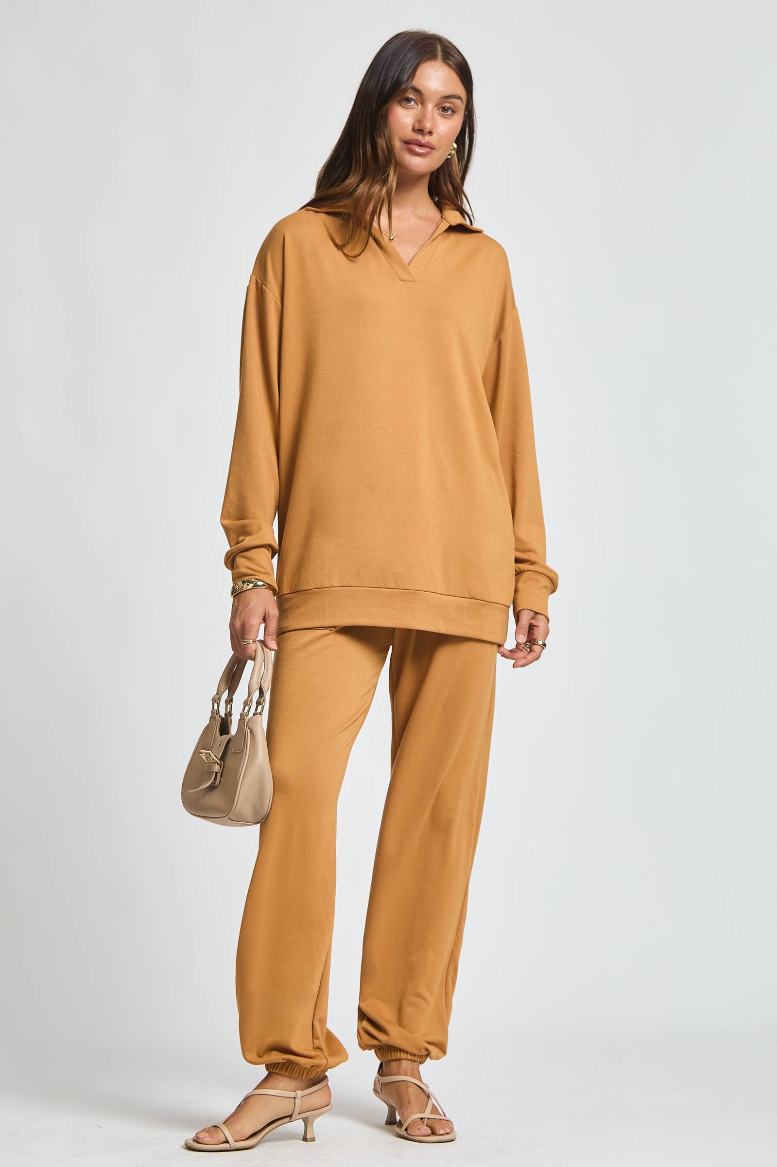 Dear Scarlett - Wholesale Lounge Set - Women's - 2-Piece French Terry Set TRVSET-WEEKEND14