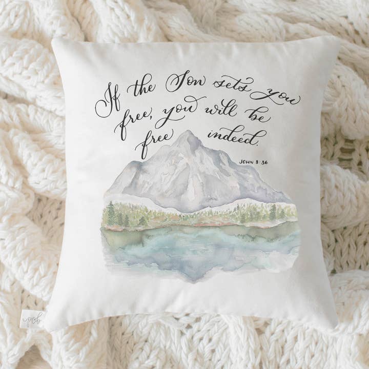 John 8 Square Pillow for wholesale by DWELL Home Shoppe