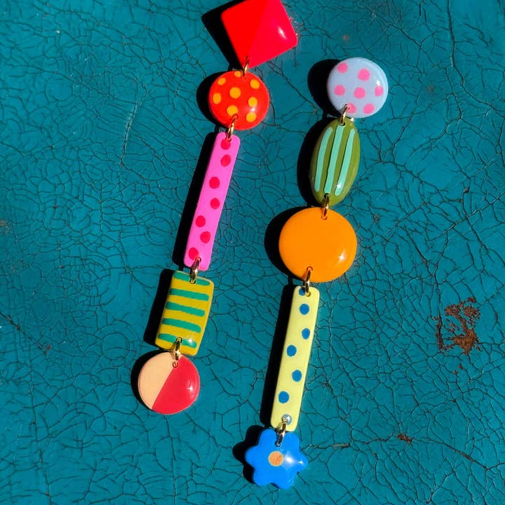 Delaney and Blu - Wholesale Dangle Earrings - Dot Patterson1