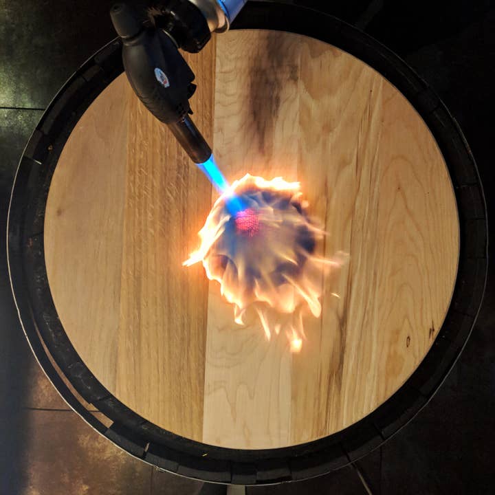 The Barrel Top | Drink Smoker Board per la vendita all'ingrosso da parte di Spirits WIth Smoke