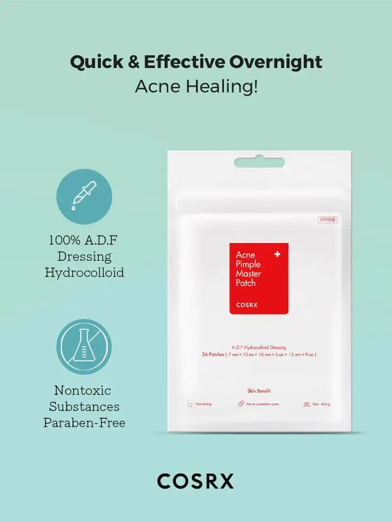 Kosmic - Kbeauty Skincare - Wholesale Acne/Hydrocolloid Patch - [COSRX] ACNE PIMPLE MASTER PATCH 24 PCS3