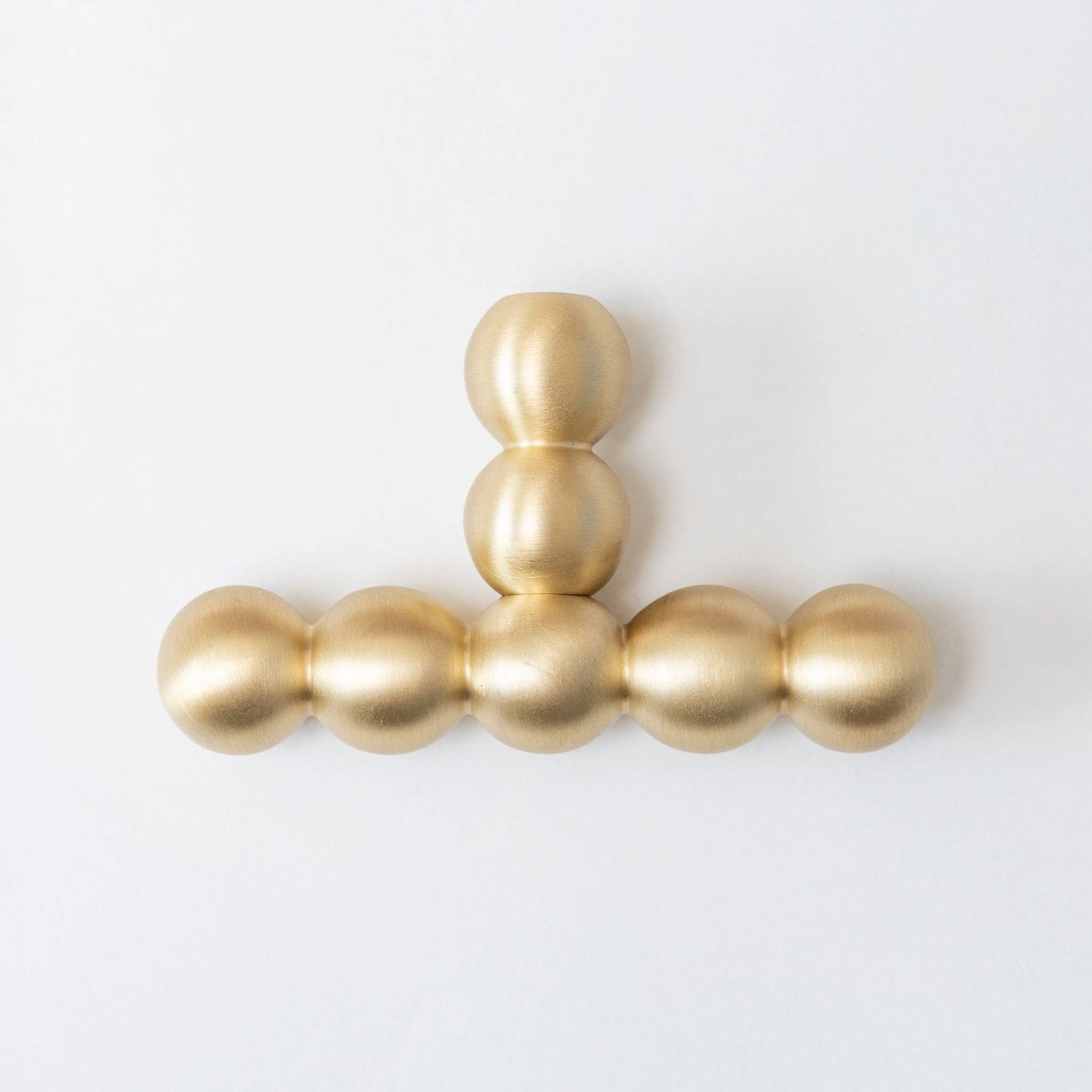 Brass bee – wholesale Knob/pull – Solid Brass Beaded Cabinet Pull Handles & Knobs - Satin Brass Finish20