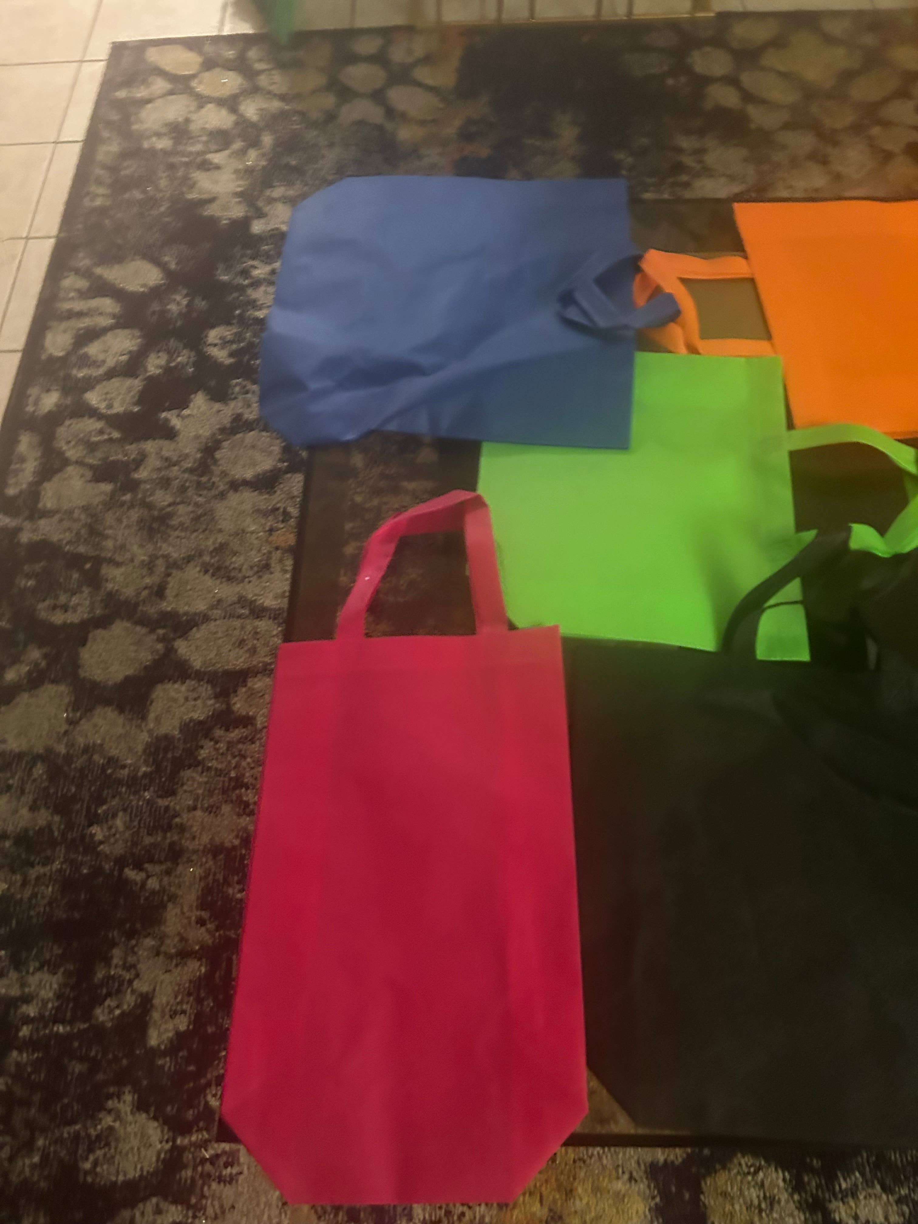 SugarQuoteMeNot LLC - Vendita all'ingrosso Borsa per shopping/spesa - 👀.75 centesimi**BRAND ME**Borsa per la spesa ecologica riutilizzabile in tessuto non tessuto10