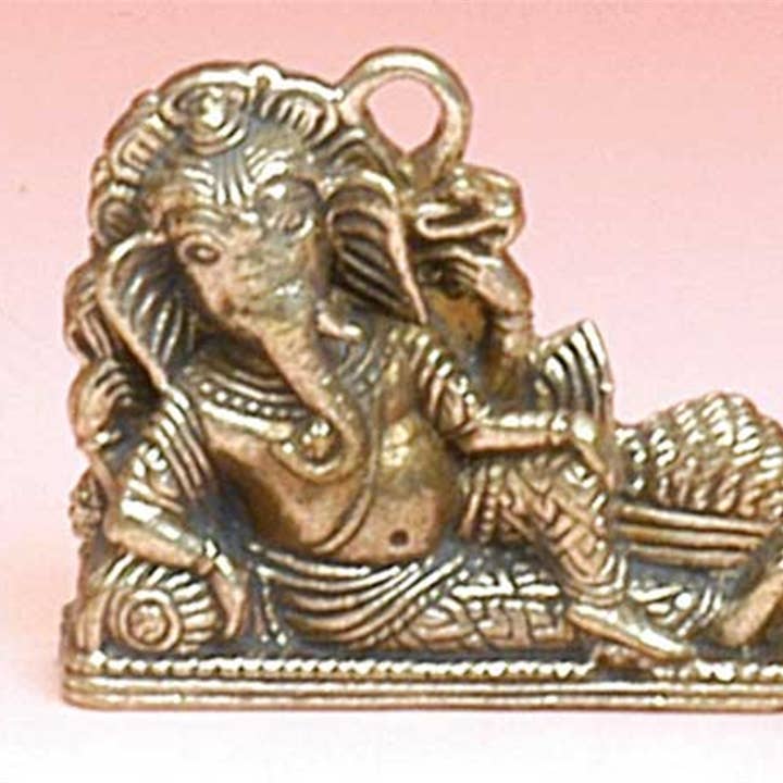 Colgante Ganesh reclinado para venta al por mayor de R. Expo/Song of India