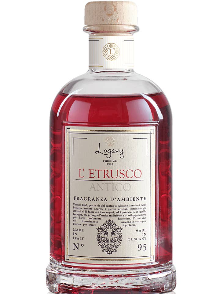 Home Fragrances L'Etrusco Antico 250ml + Sticks for wholesale by Logevy Firenze 1965 - US