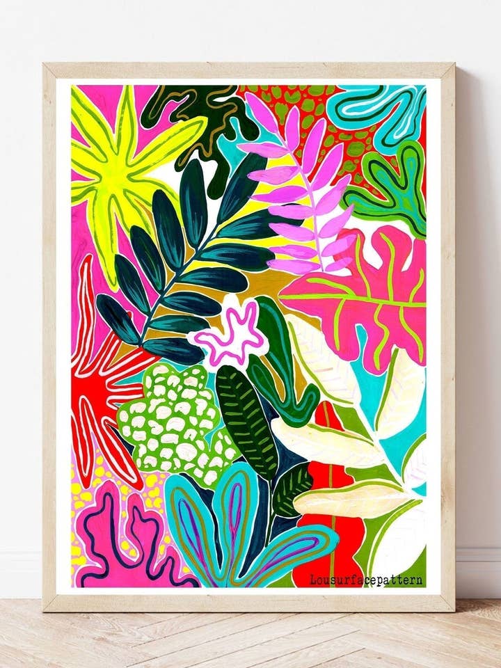 Tropicals for wholesale by Lousurfacepattern