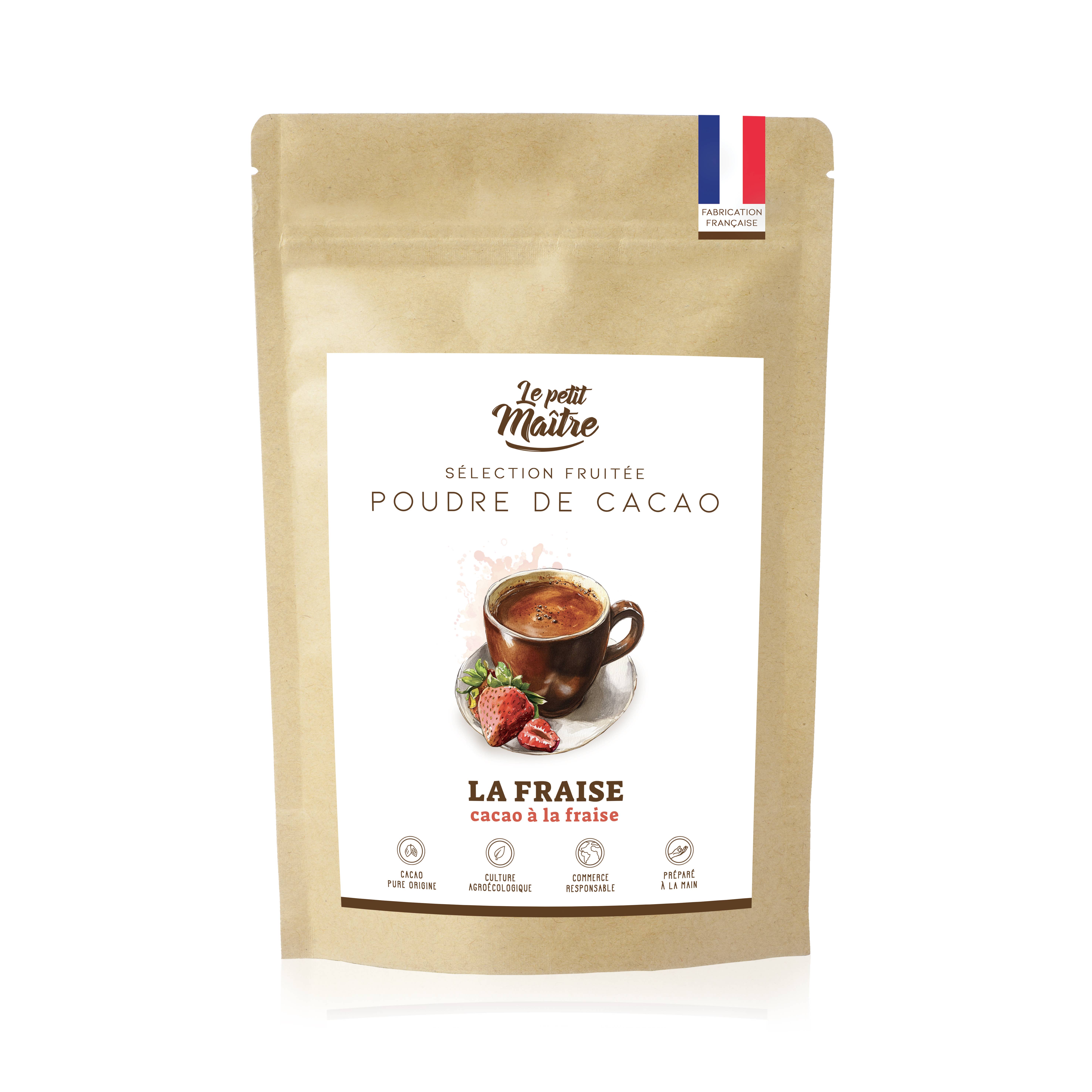 Le petit maître - Wholesale Hot Cocoa Mix/Kit - Strawberry hot chocolate cocoa powder