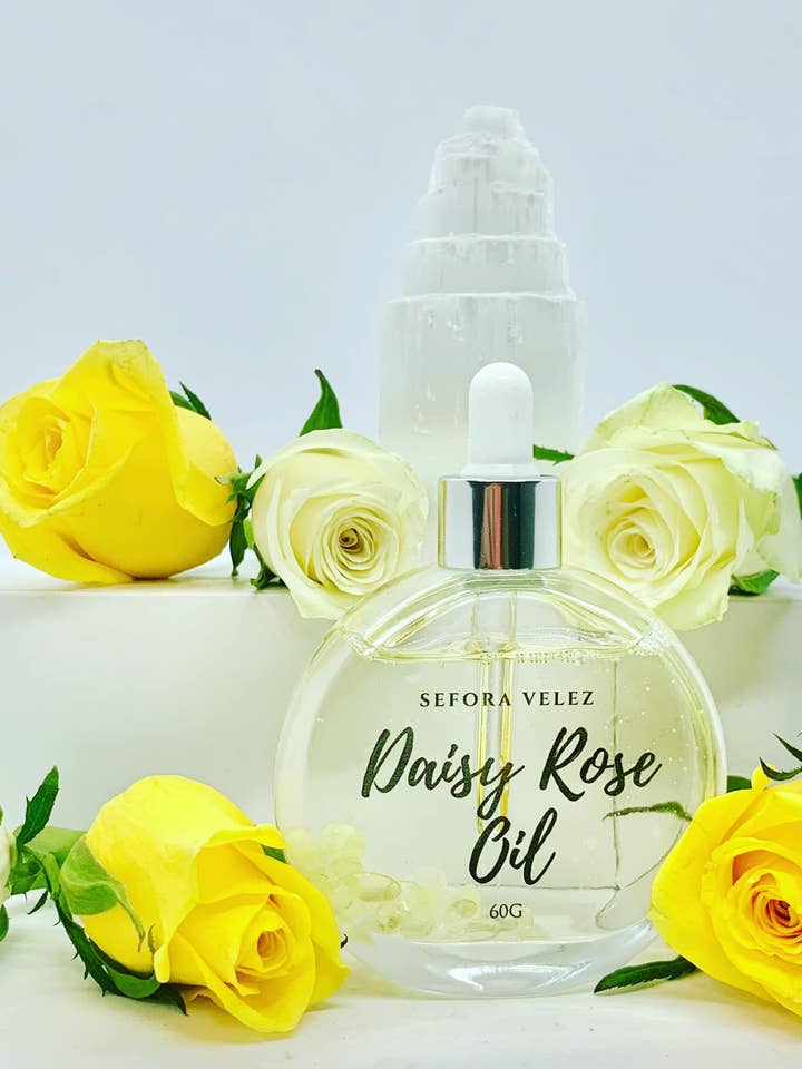 Daisy Rose Oil 60g for wholesale by sefora velez