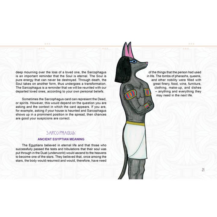 REDFeather - Wholesale Tarot Cards - The Egyptian Lenormand3