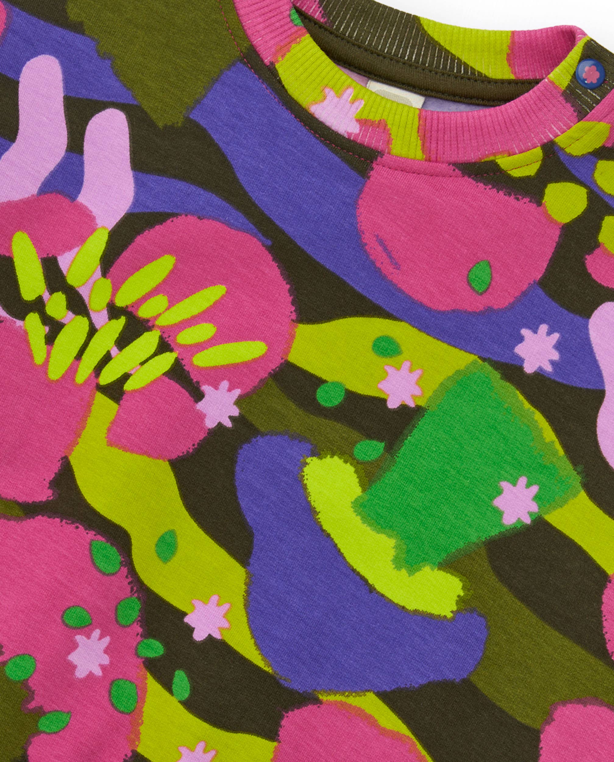 tuc tuc – Großhandel Loungewear-Set – Kinder – Set für Mädchen mit bedrucktem Sweatshirt und Hose mit Taschen2