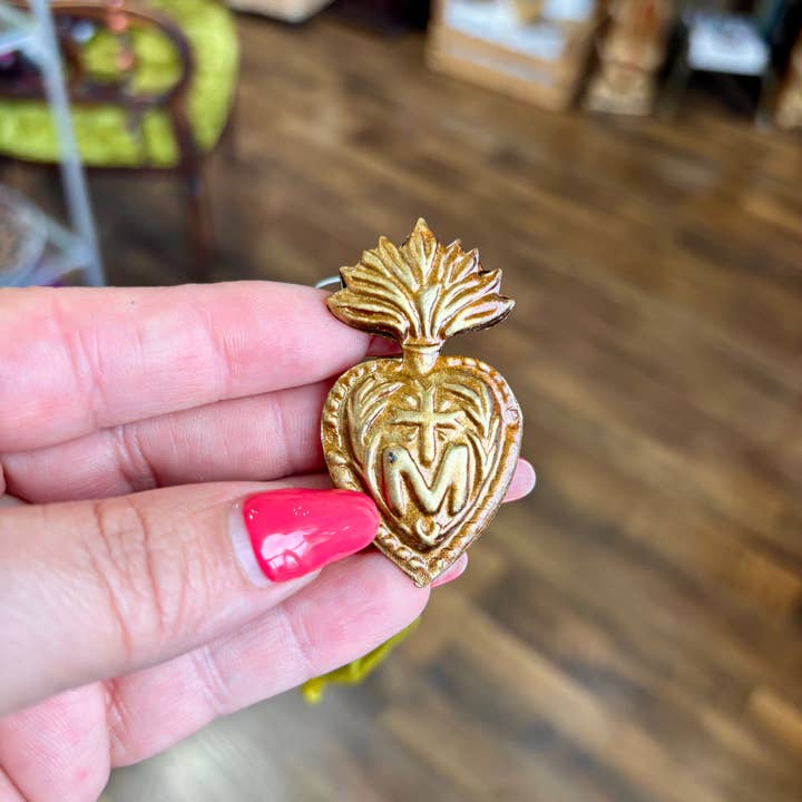 To Jesus Through Mary Sacred Heart Bubble Ornaments for wholesale by Love and Honor Jesus LLC