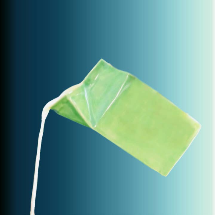 From Donna's Hands - Wholesale Milk/Juice Bottle - Ceramic Milk Carton