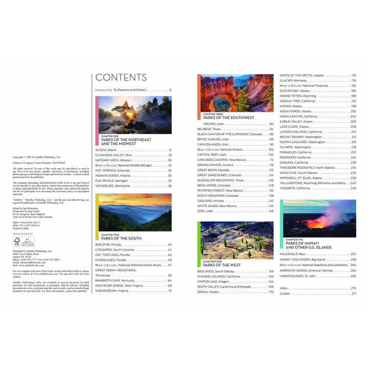 Schiffer Publishing - Wholesale Nature & Outdoors - The Complete Guide to America's National Parks1