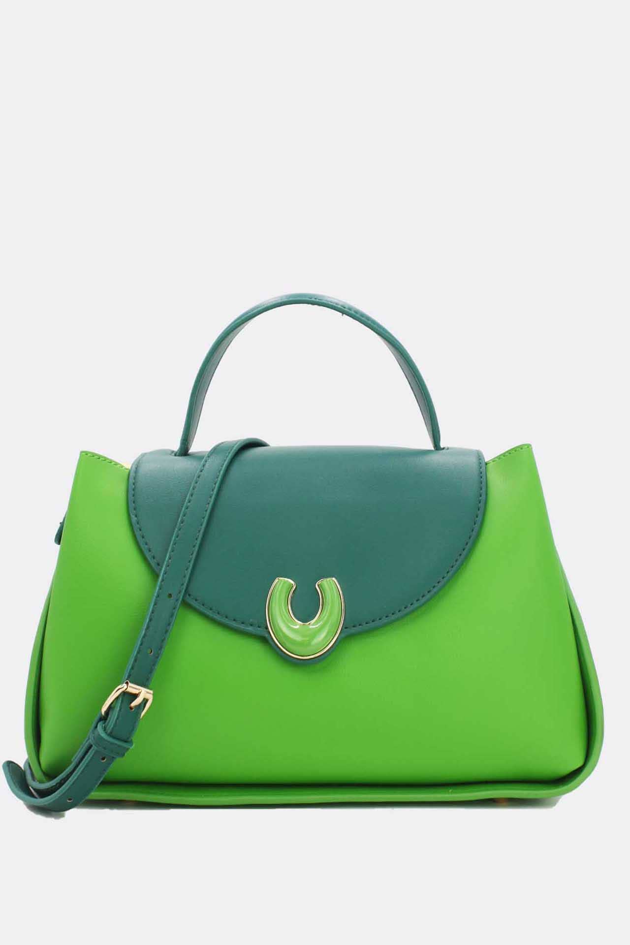 Tom&Eva (F.D.M diffusion) - Wholesale Top Handle Bag - Women's - Horseshoe Buckle Handbag-69133