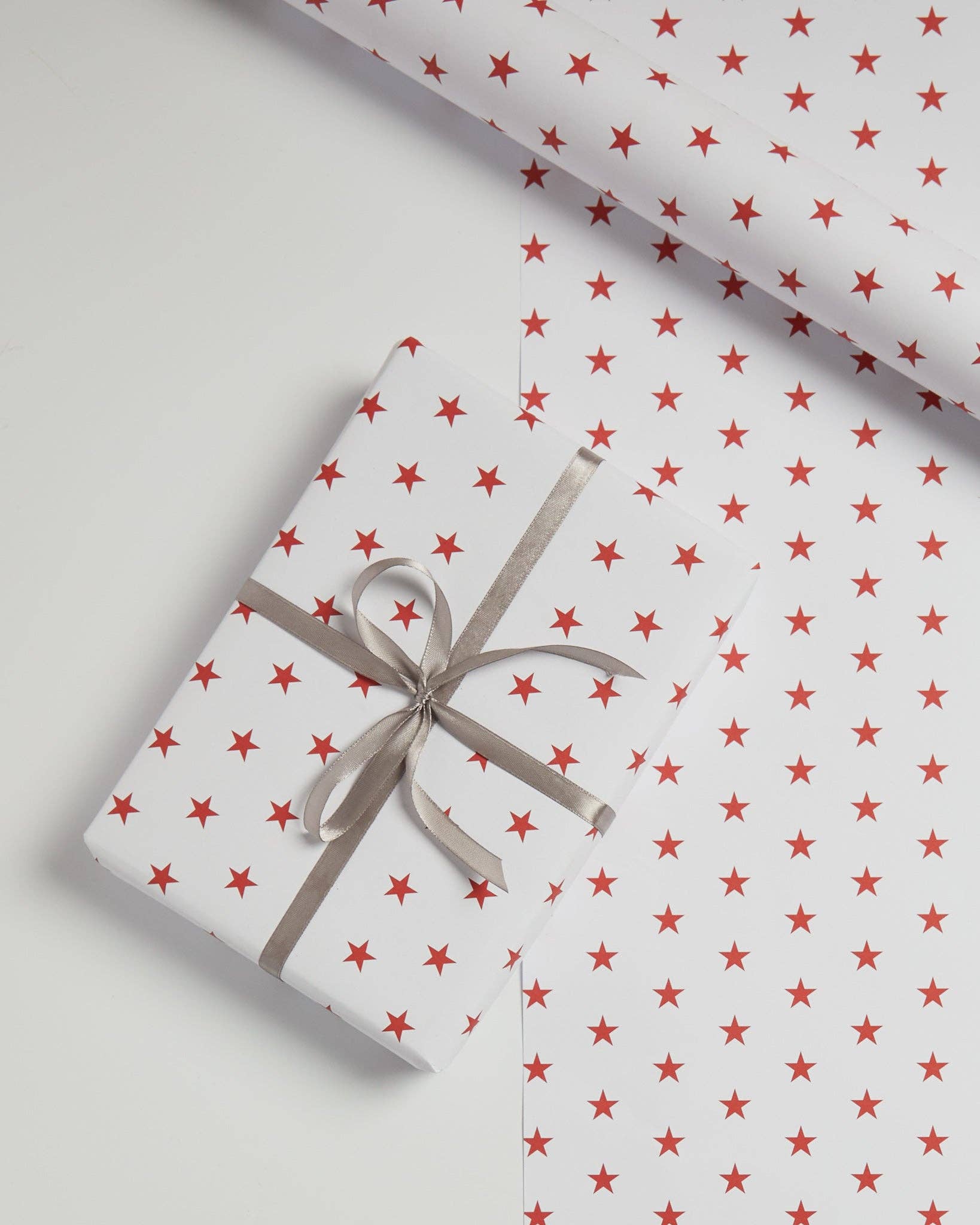 CHALK – wholesale Flat wrap – Wrapping Paper | No.7 | White | Medium Star0