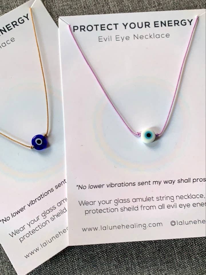 Evil Eye Necklace for wholesale by La Lune Healing