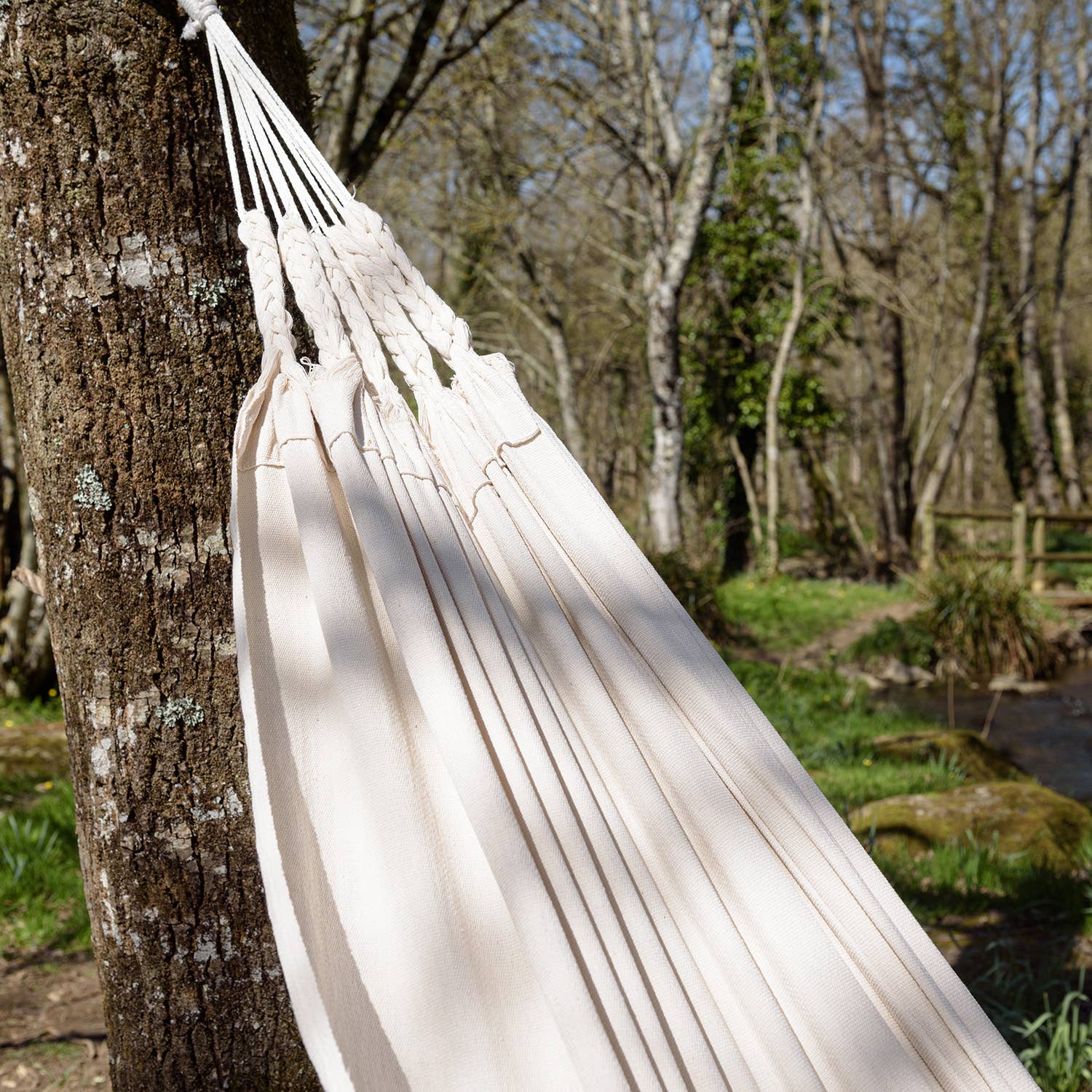HUAIRURO - Wholesale Hammock - WOVEN COTTON HAMMOCK FOR ONE PERSON - ECRU2