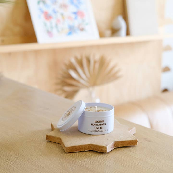 Sundream - Wholesale Jar/Filled Candle - Horchata Latte - 8oz Candle5