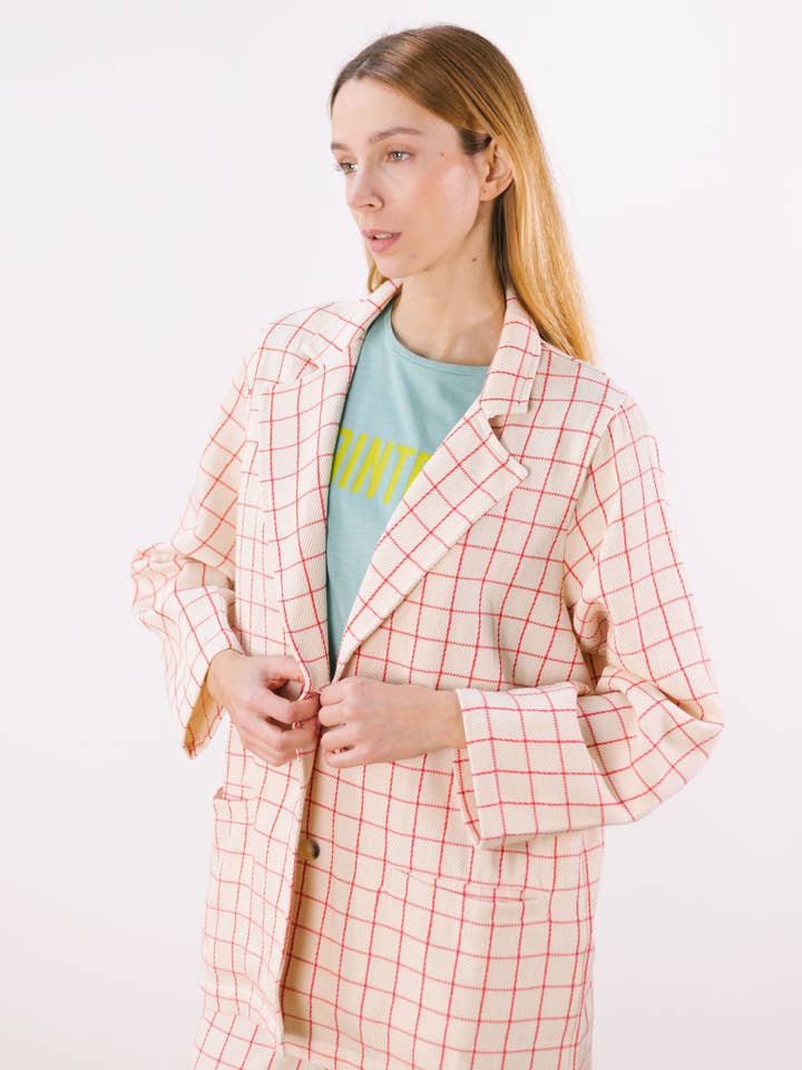 PAN Producto Básico - Wholesale Jacket - Women's - Plaid jacket