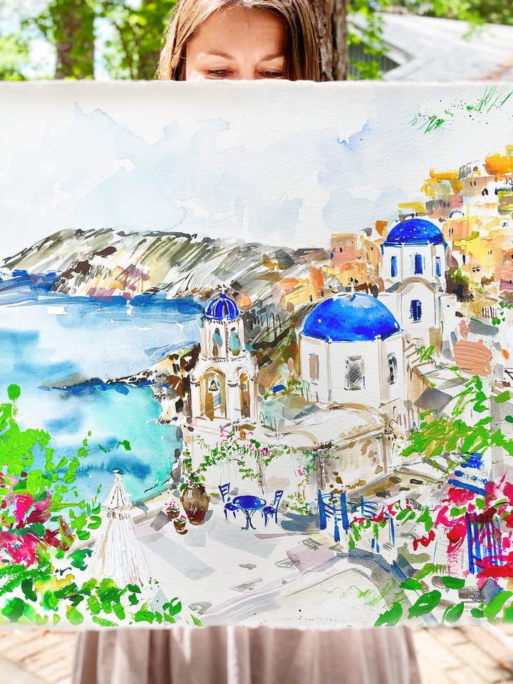 Pays-Bas, tulipes - art original pour la vente par Darling Lemon