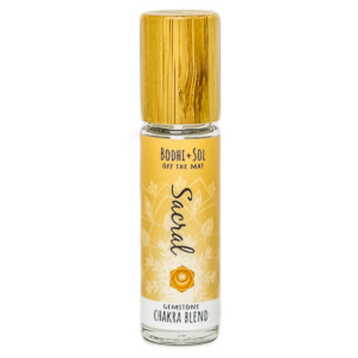 Sacral Chakra Essential Oil Roller for wholesale by Bodhi + Sol