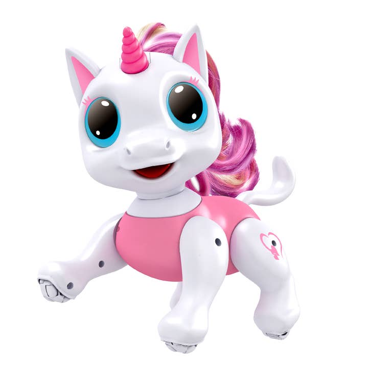 USA Toyz - Wholesale Electronic Toy - Kids & Baby - Robo Pet Unicorn STEM Learning (White)
