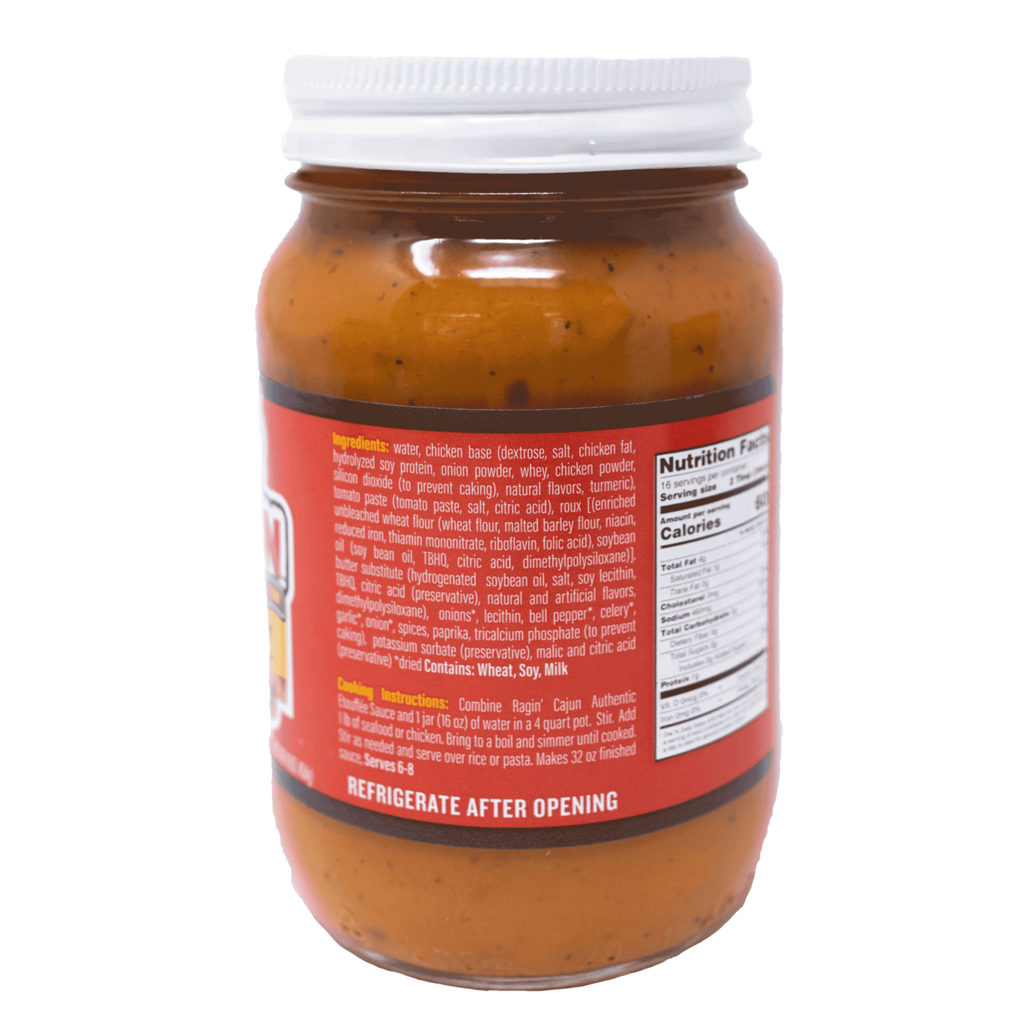 Ragin' Cajun – wholesale Sauce – Authentic Etouffée Sauce2