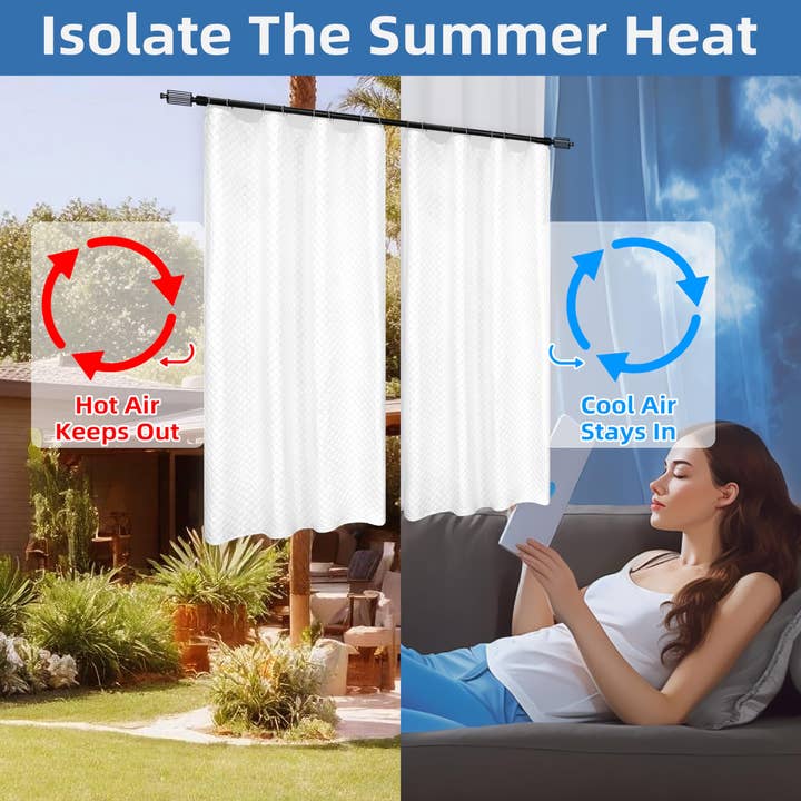 DriftAway - Wholesale Curtain - Soundproof Thermal Insulated Quilted Blackout Curtain Liners