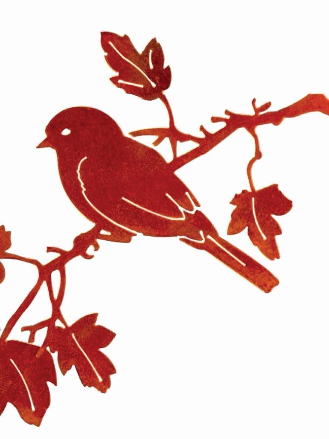 Oiseau bleu sur branche d'érable Tab pour la vente par Elegant Garden Design