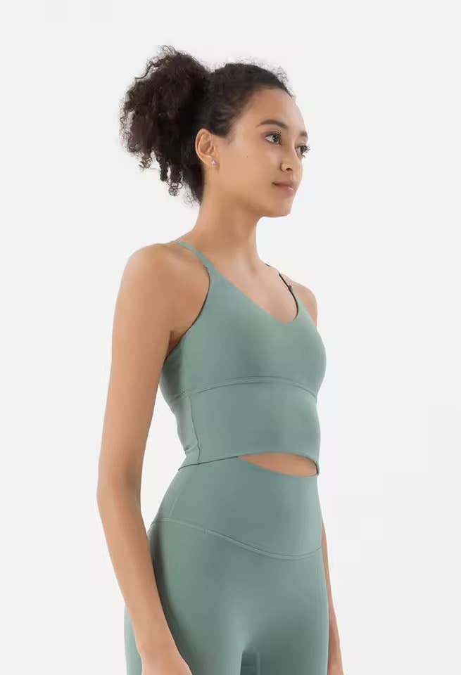 Belsize Activewear – wholesale Activewear set – Women′s – Sports Bra and Leggings Two Piece Sets pilates outfits12