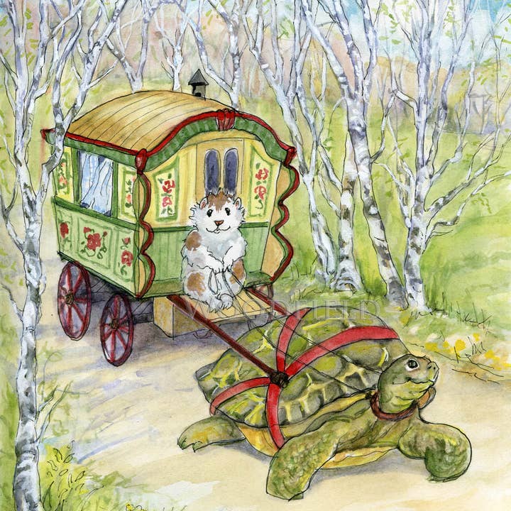 #26 - Homeward Bound Notecard for wholesale by Woodfield Press