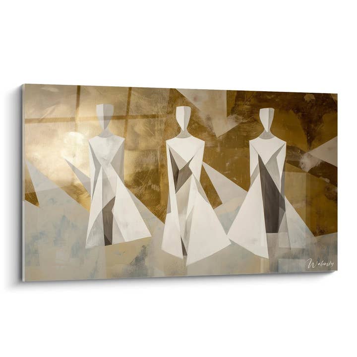 Tabel inspireret af Tilbedelsen af de vise mænd af Sandro Botticelli nr. 2 – Hyldest til berømt kunstner for engroshandel hos Walensky