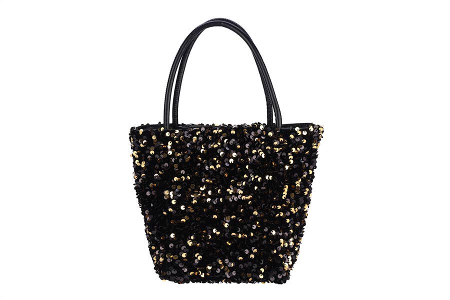 Nima Accessories Inc - Wholesale Top Handle Bag - Women's - Ladies Sequined Small Handbag1