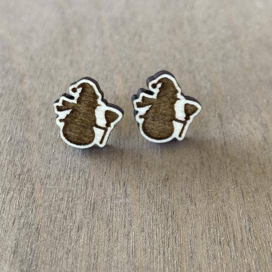 Weihnachten Studs - Schneemann für den Großhandel von Holly and Liz