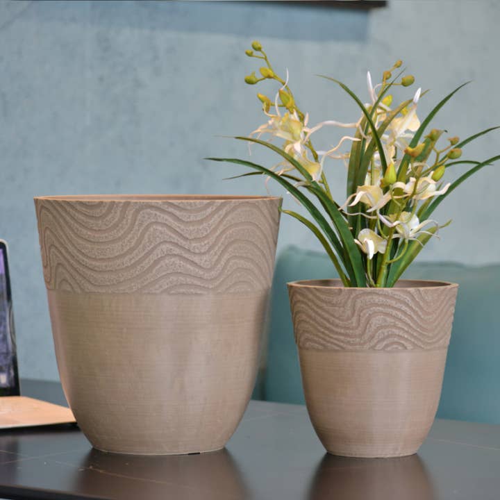 Greenship Garden USA - Wholesale Plant Pot - GreenShip Modern Decorative Planter, W. 11.82"x H. 11.82"
3