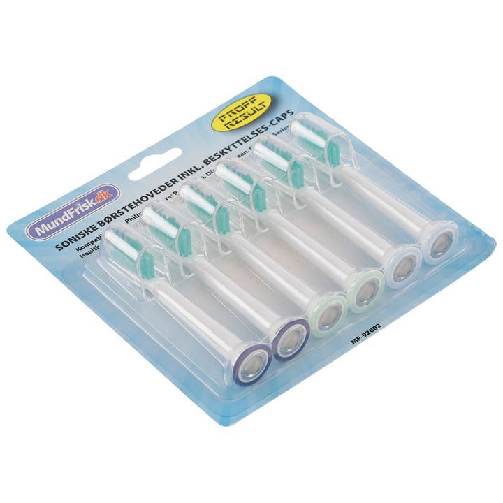 Dentodan Proff Result Compatibele Tandenborstelkoppen 6 stuks voor wholesale door Dentadan