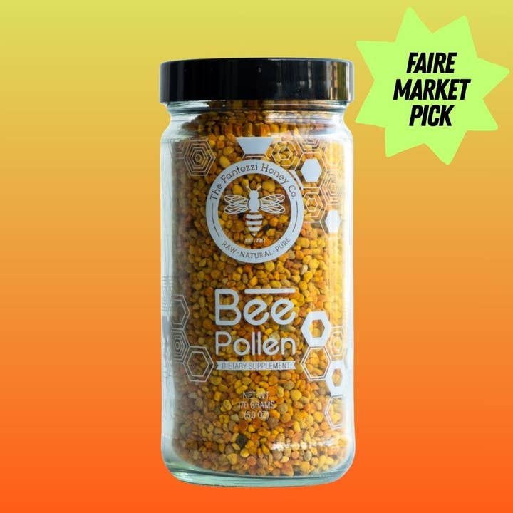Pólen de Abelha – Superalimento Natural para Energia, 170 g por atacado de Fantozzi Honey Company