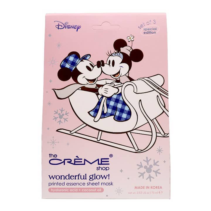 PINEAPPLE Beauty - Wholesale Skincare face mask - TCS DSM00131 Disney Wonderful Glow 3 Sheet Facial Mask - 14