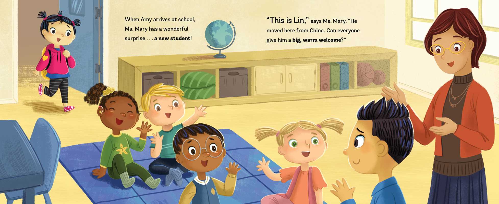 Simon & Schuster - Wholesale Preschool Book (3-5) - Amy Wu and the Warm Welcome by Kat Zhang1