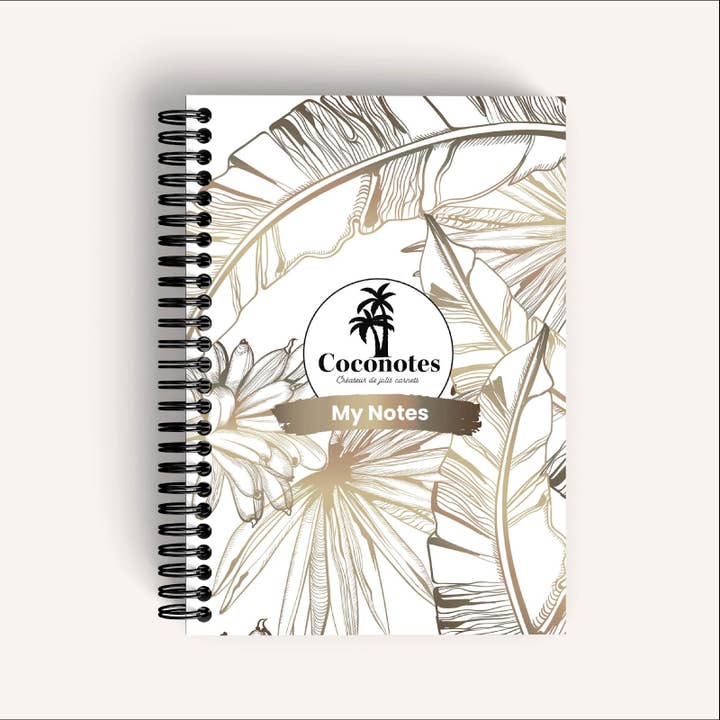 Tema notesbog
MINE NOTER — BABANAGOLD for engroshandel hos La madame organisée