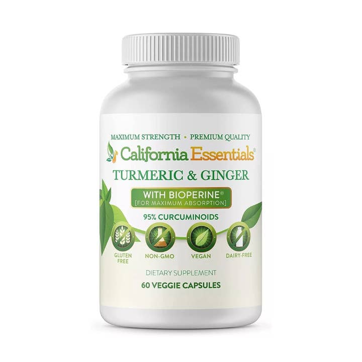 Turmeric Curcumin with Ginger & Bioperine for Pain Relief for wholesale by California Essentials