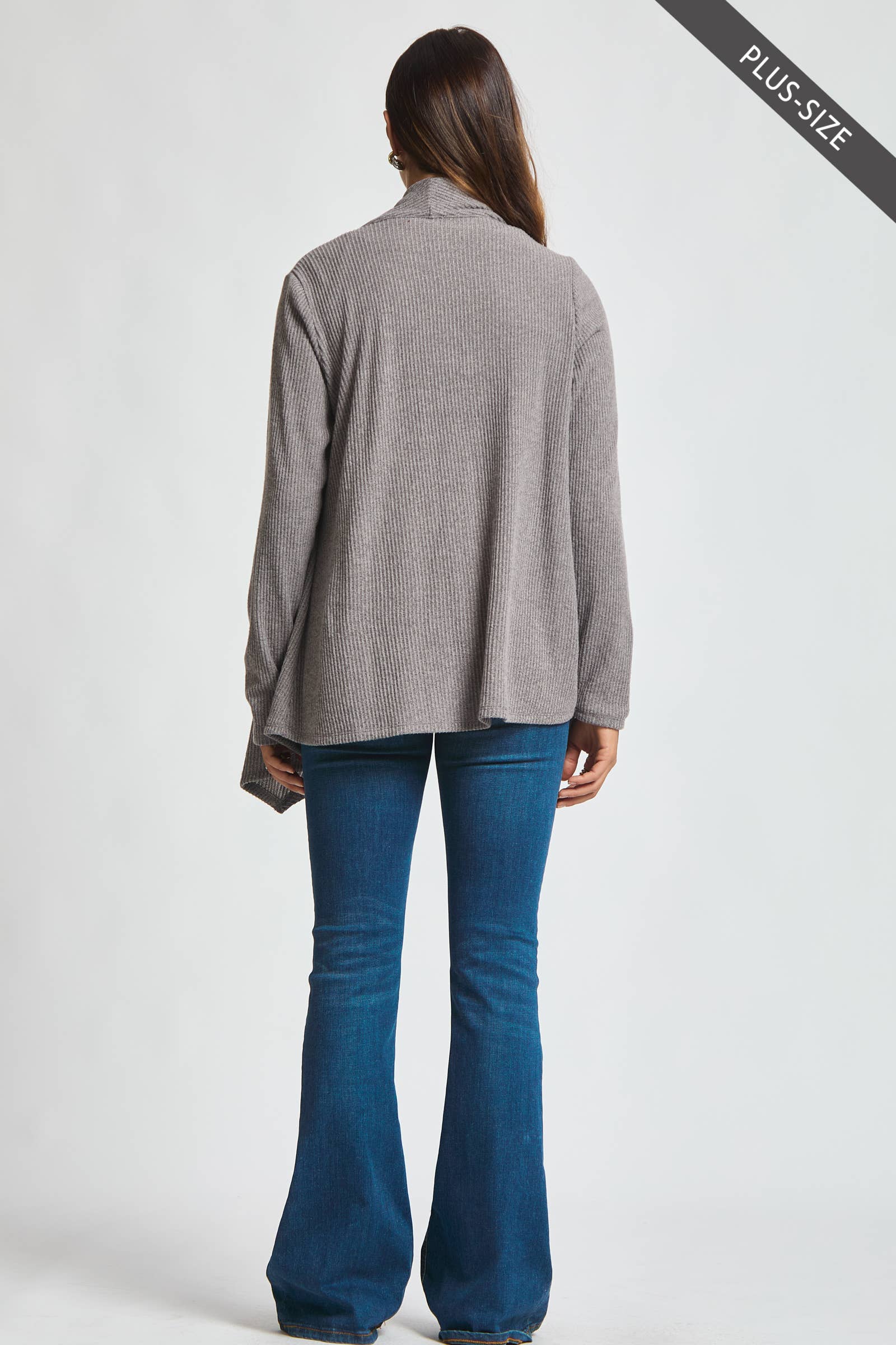 Dear Scarlett - Wholesale Tunic - Women's - PLUS SIZE Wrap Top w/ Button Front1