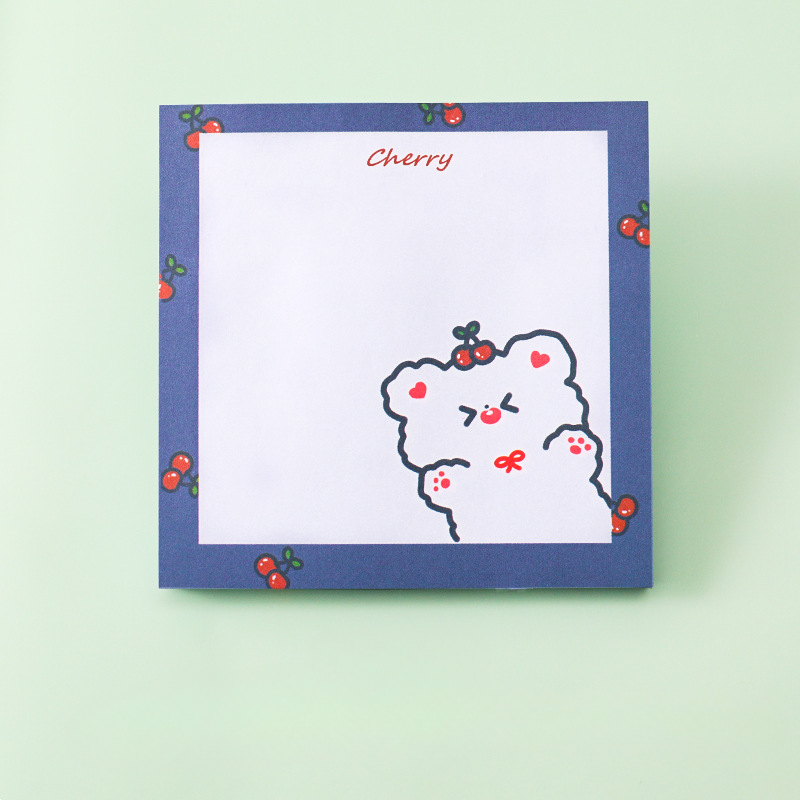 KiddieKickz - Wholesale Sticky Notes - Paper Cartoon Bear Sticky Note8