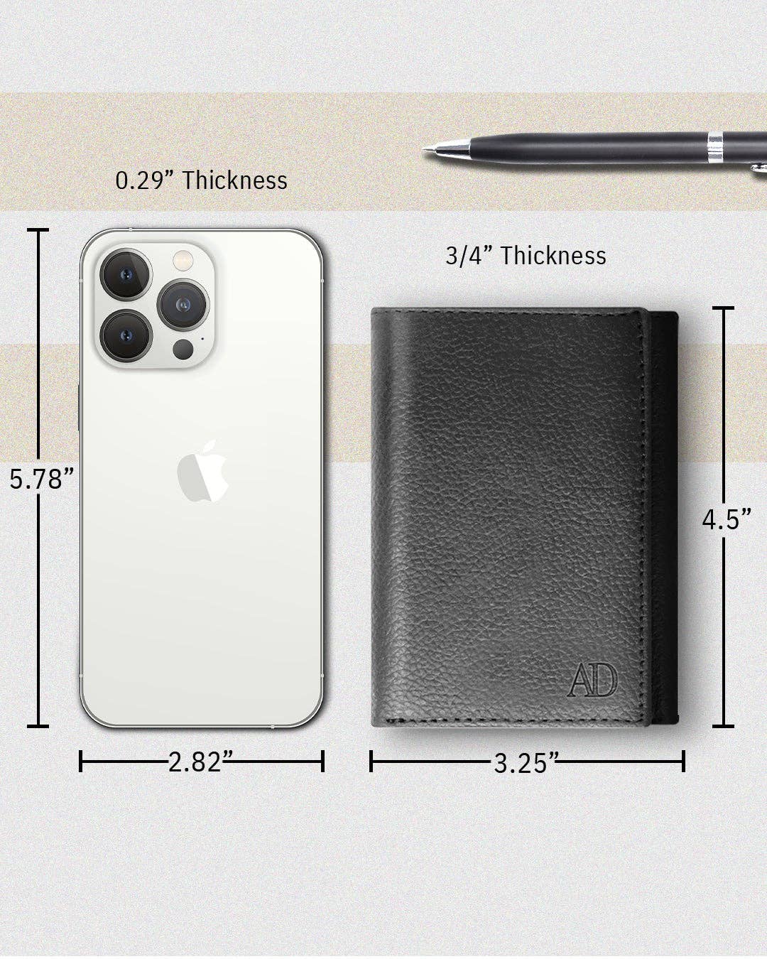 Access Denied Accessories - Wholesale Wallet - Men's - Trifold Wallets for Men Slim RFID Blocking Wallet Gifts Man24