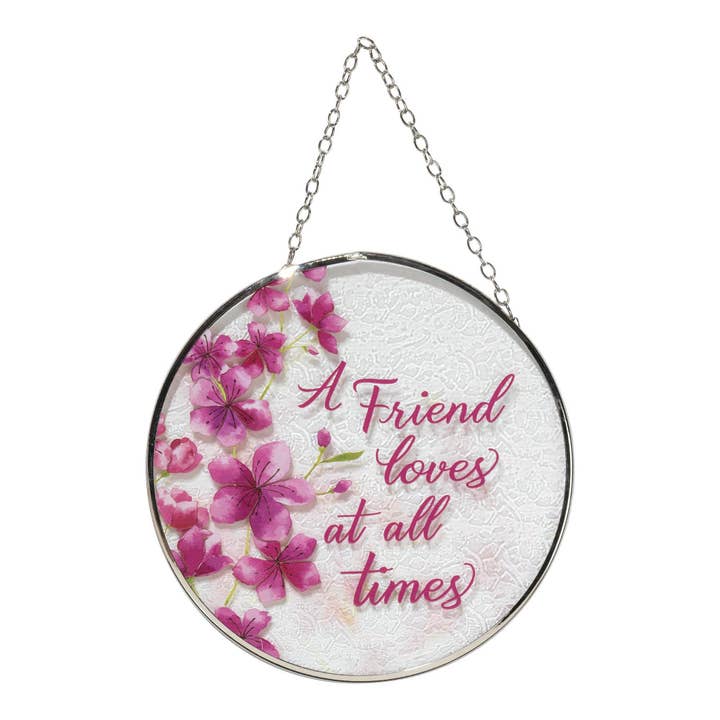 A Friend Loves At All Times Suncatcher for wholesale by Dicksons