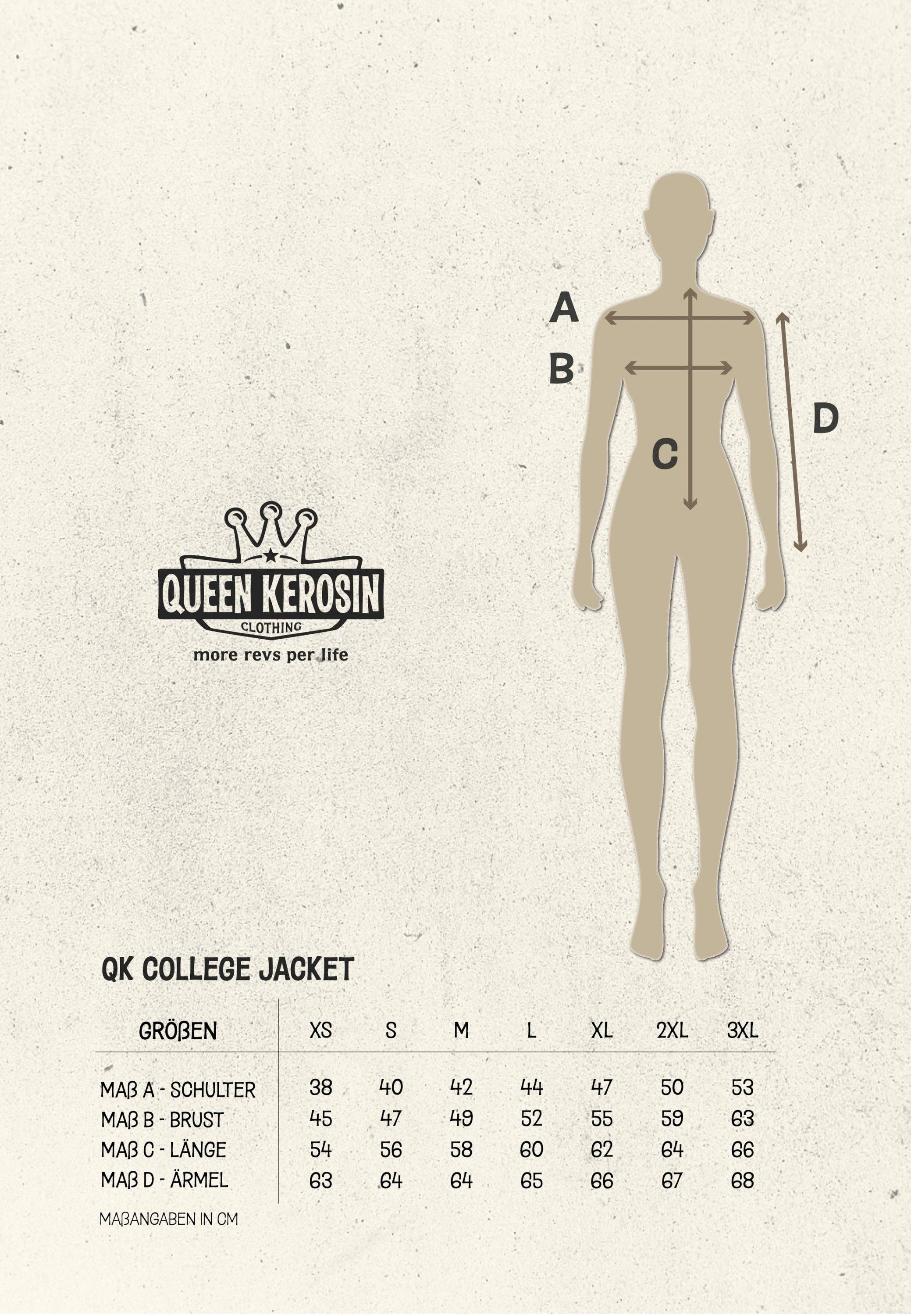 KING KEROSIN - Wholesale Varsity/Baseball Jacket - Women's - Queen of Liberty college jacket16