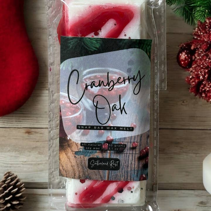 Christmas Snap Bar Wax Melts for wholesale by Sutherland Rust
