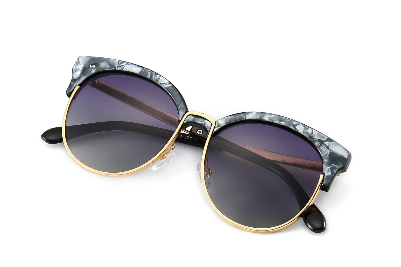 Trio Trading - Vente Lunettes de soleil – femme - Lot de 12 lunettes de soleil polarisées classiques à demi-monture assorties6