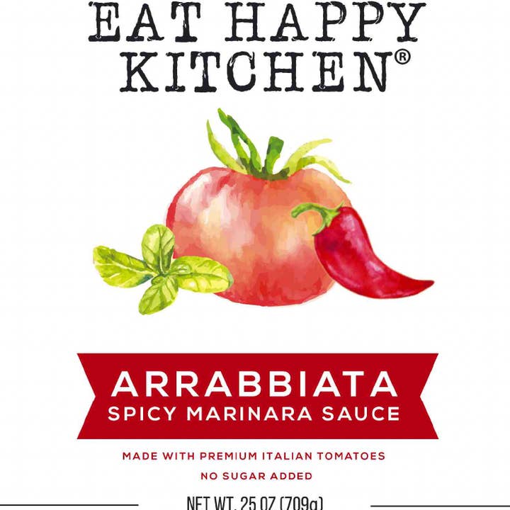 Eat Happy Kitchen – Engroshandel Pastasauce – Spis Happy Kitchen Arrabbiata Spicy Marinara (Dobbeltpakke)